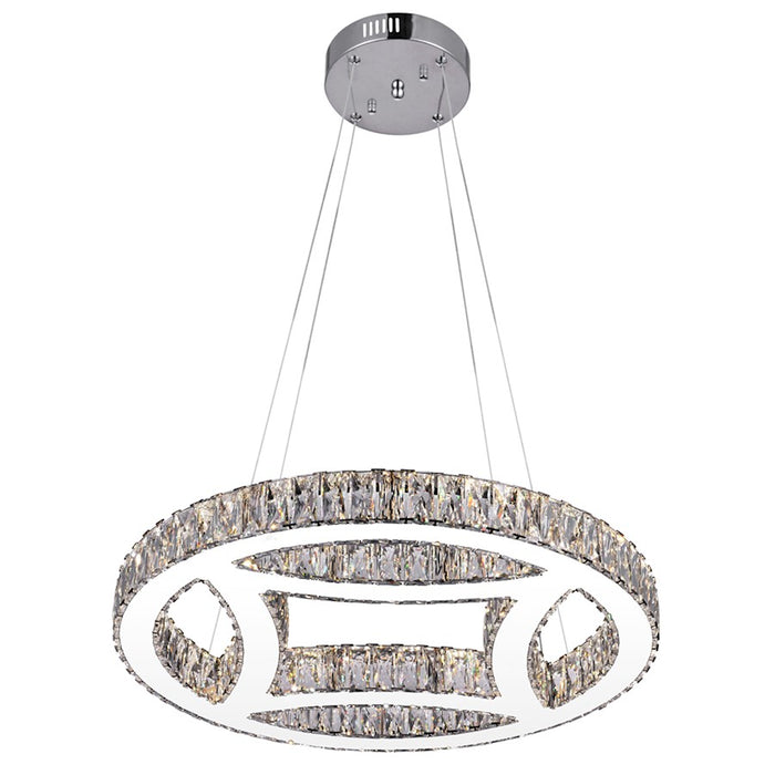 CWI Lighting Beyond Chandelier, Chrome
