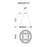 CWI Lighting Beyond Chandelier, Chrome