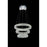 CWI Lighting Florence 20" Chandelier, Chrome