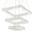 CWI Lighting Florence Chandelier, Stainless Steel