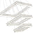CWI Lighting Florence Chandelier, Stainless Steel