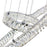 CWI Lighting Florence 27" Chandelier, Chrome