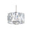 CWI Lighting Milan Multi Pendant, Stainless Steel