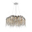 CWI Lighting Shirley 8 Light Down Chandelier, Chrome - 5637P32C