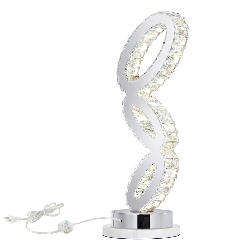 CWI Lighting Balanced Table Lamp, Chrome