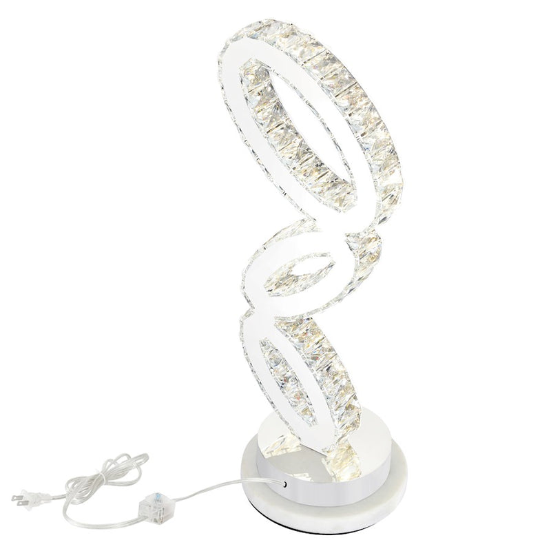 CWI Lighting Balanced Table Lamp, Chrome