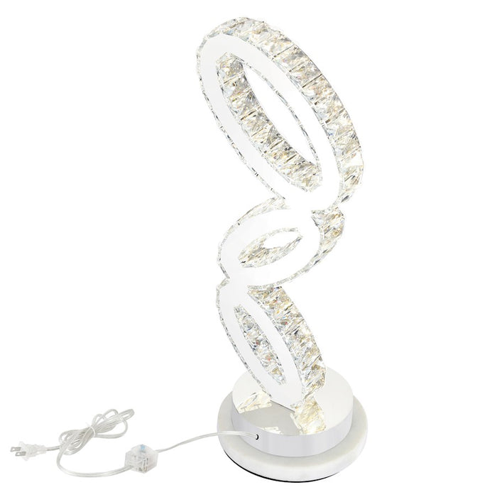 CWI Lighting Balanced Table Lamp, Chrome