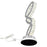 CWI Lighting Balanced Table Lamp, Chrome