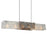 CWI Lighting Wilma 6 Light Down Chandelier, Chrome/Clear/Smoke