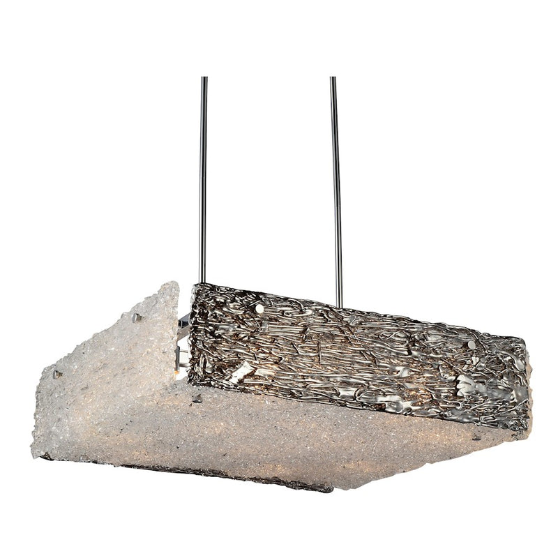 CWI Lighting Wilma Down Chandelier, Chrome
