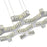CWI Lighting Arendelle Chandelier, Stainless Steel