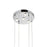 CWI Lighting Arendelle Chandelier, Stainless Steel