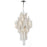 CWI Lighting Daisy 17 Light Down Chandelier, Chrome - 5650P32C