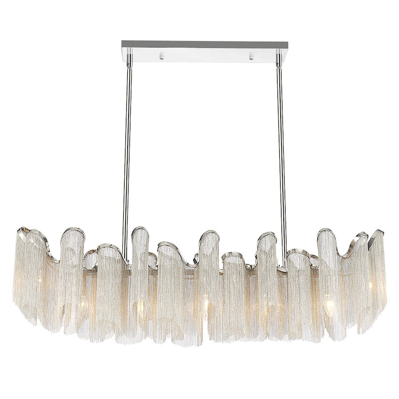 CWI Lighting Daisy 13 Light Down Chandelier, Chrome