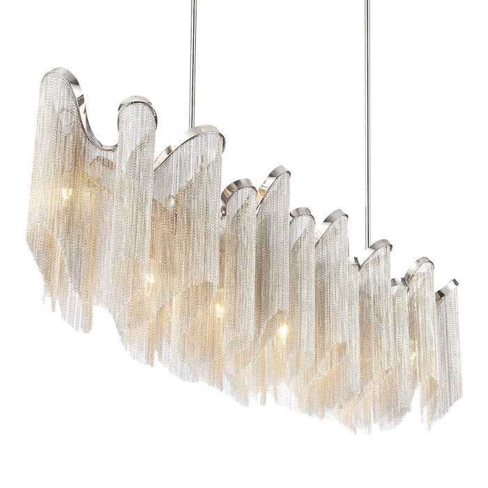 CWI Lighting Daisy 13 Light Down Chandelier, Chrome