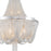 CWI Lighting Enchanted 6 Light Down Chandelier, Chrome