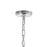 CWI Lighting Enchanted 6 Light Down Chandelier, Chrome