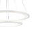 CWI Lighting Alloha 20" Chandelier, White