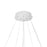 CWI Lighting Alloha 20" Chandelier, White