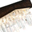 CWI Lighting Havely 2 Light 10" Wall Light, Chrome