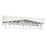 CWI Lighting Havely 4 Light Wall Light, Chrome
