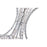 CWI Lighting Chique 12 Light Chandelier, Chrome