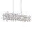CWI Lighting Arley35" 12 Light Chandelier, Chrome