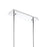 CWI Lighting Arley35" 12 Light Chandelier, Chrome