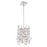 CWI Lighting Arley 1 Light Mini Chandelier, Chrome - 5689P6-1-S-601