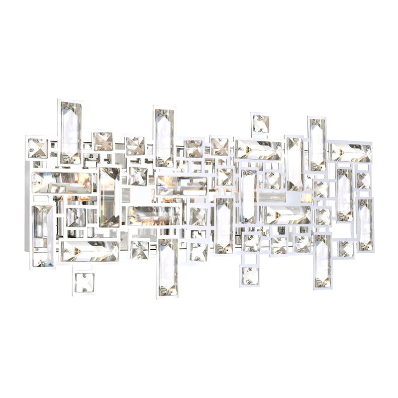 CWI Lighting Arley 4 Light Vanity Light, Chrome