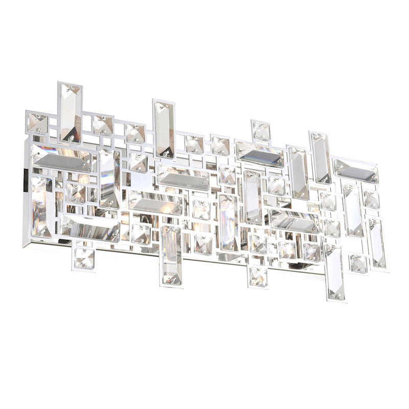 CWI Lighting Arley 4 Light Vanity Light, Chrome