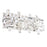 CWI Lighting Arley 4 Light Vanity Light, Chrome