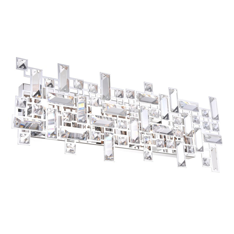 CWI Lighting Arley 6 Light Vanity Light, Chrome