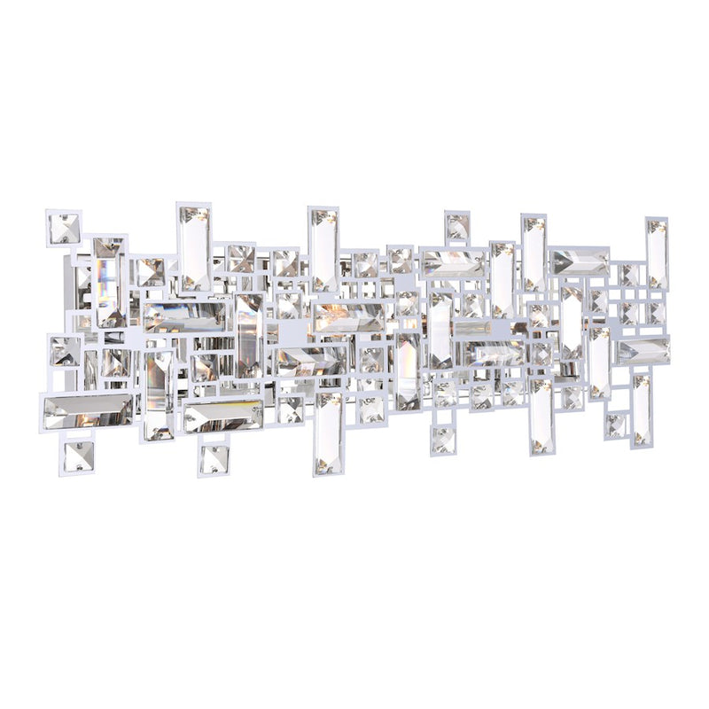 CWI Lighting Arley 6 Light Vanity Light, Chrome