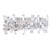 CWI Lighting Arley 6 Light Vanity Light, Chrome