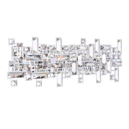 CWI Lighting Arley 6 Light Vanity Light, Chrome