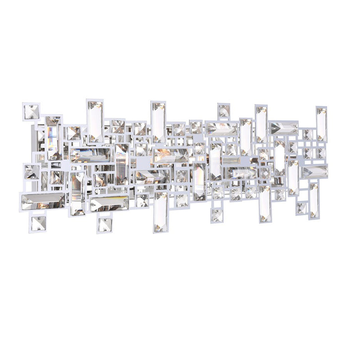 CWI Lighting Arley 6 Light Vanity Light, Chrome