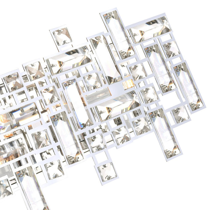 CWI Lighting Arley 6 Light Vanity Light, Chrome