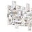 CWI Lighting Arley 8 Light Vanity Light, Chrome