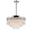 CWI Lighting Carlotta 12 Light Down Chandelier, Chrome/Clear - 5695P32-12-601