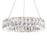 CWI Lighting Juno 16" Chandelier, Chrome