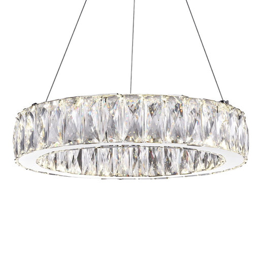 CWI Lighting Juno 16" Chandelier, Chrome