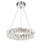CWI Lighting Juno 16" Chandelier, Chrome