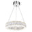 CWI Lighting Juno 16" Chandelier, Chrome