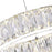 CWI Lighting Juno 16" Chandelier, Chrome