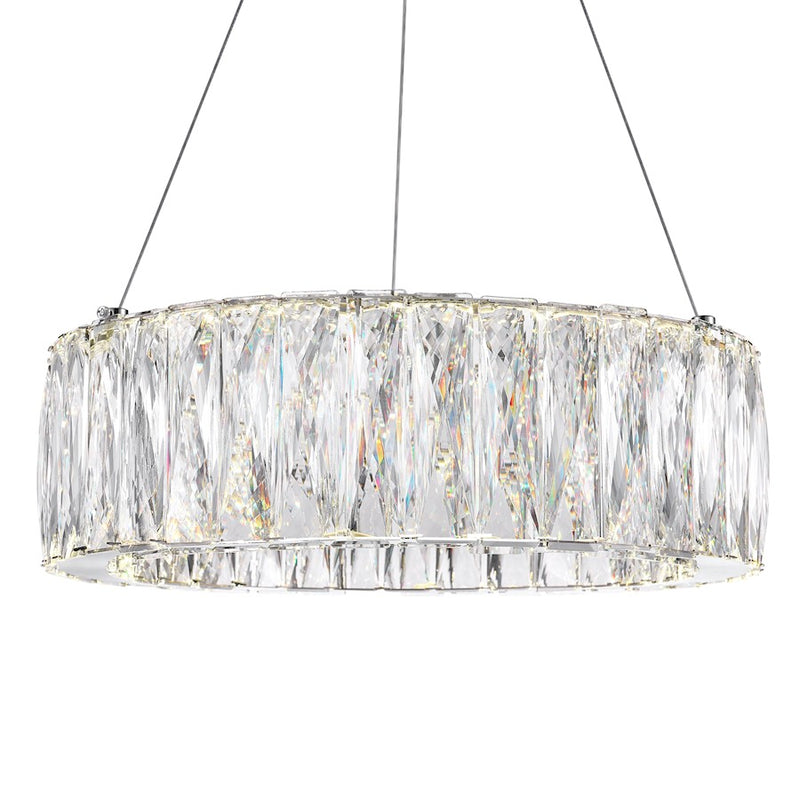 CWI Lighting Juno Chandelier, Chrome