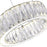 CWI Lighting Juno Chandelier, Chrome