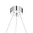 CWI Lighting Juno Chandelier, Chrome