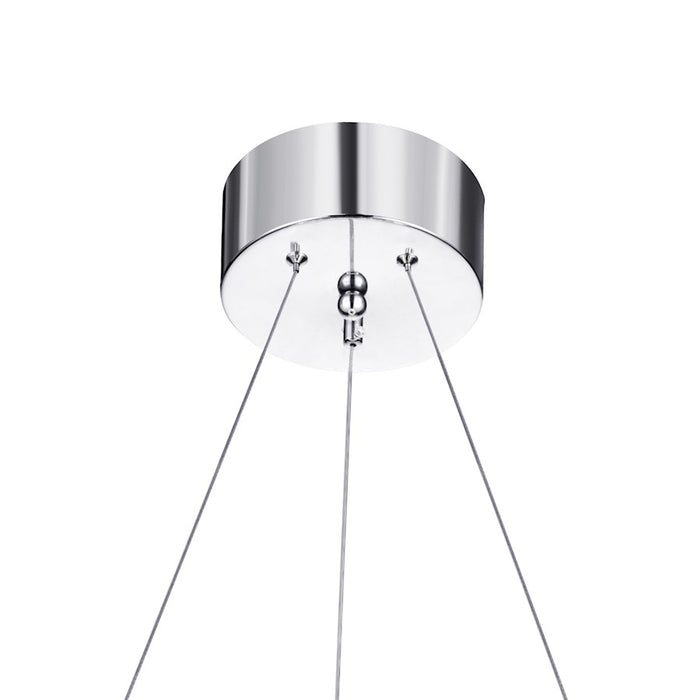 CWI Lighting Juno Chandelier, Chrome
