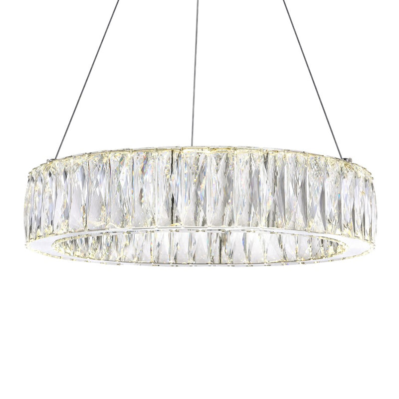 CWI Lighting Juno 20" Chandelier, Chrome